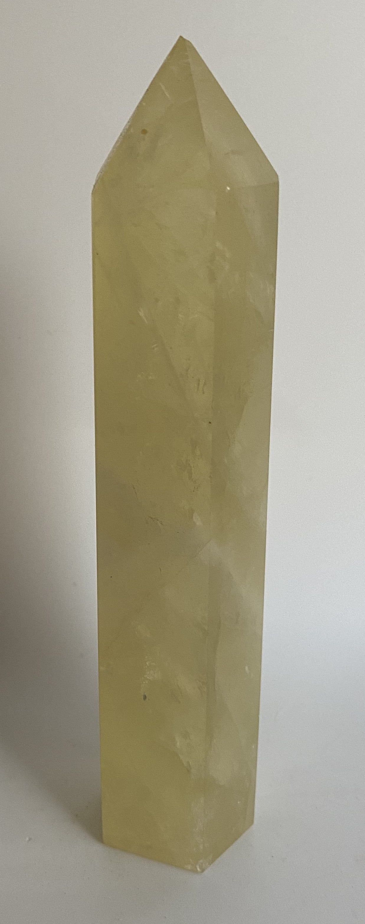 Citrin - Obelisc piatra semipretioasa