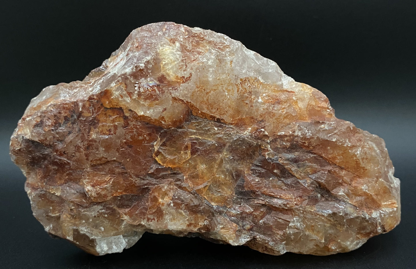 Cuart Hematoid Rosu - Piatra bruta