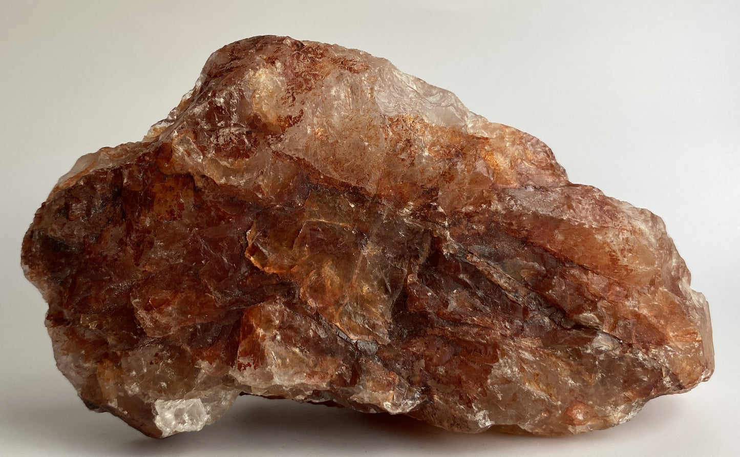 Cuart Hematoid Rosu - Piatra bruta