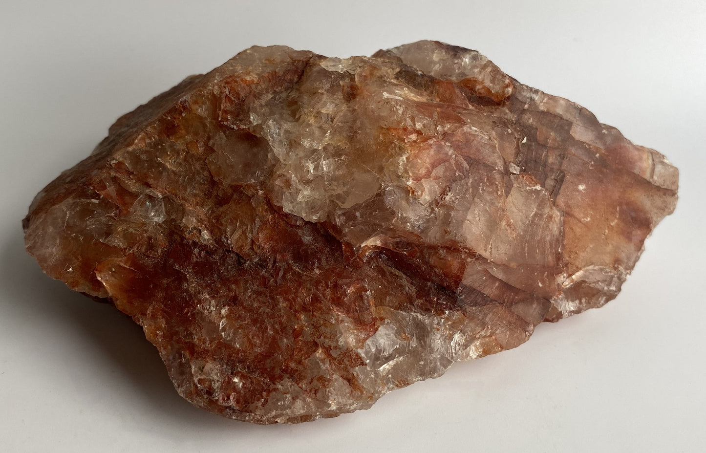 Cuart Hematoid Rosu - Piatra bruta
