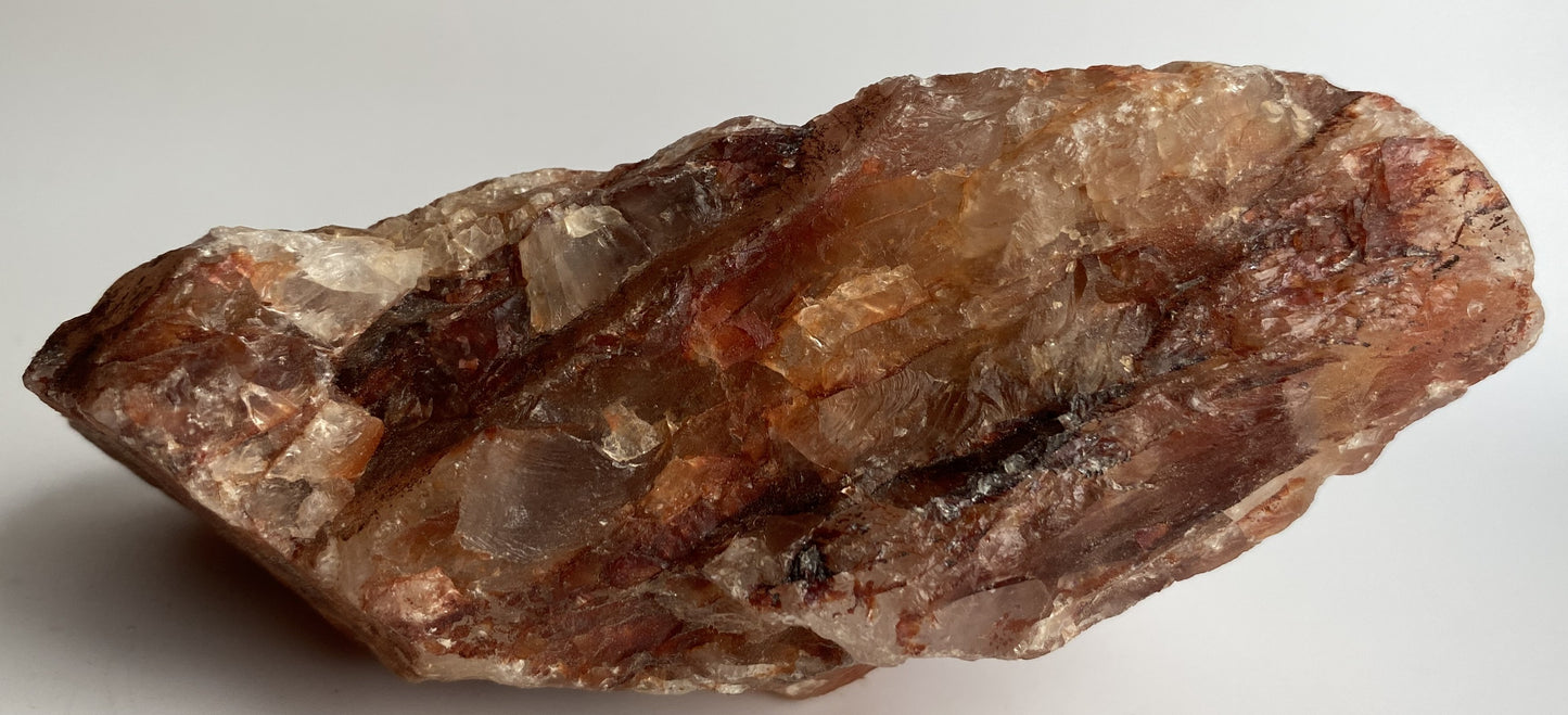 Cuart Hematoid Rosu - Piatra bruta
