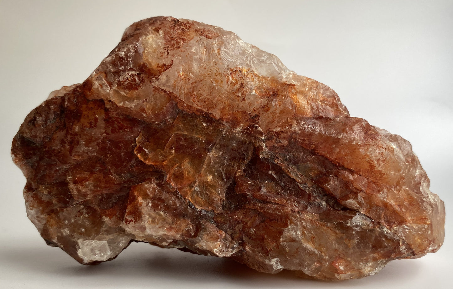 Cuart Hematoid Rosu - Piatra bruta