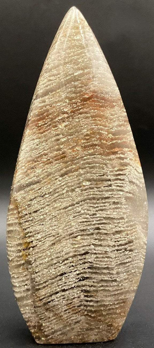 Sculptură Cuart Thousand Layers 9.9cm piatră semiprețioasă naturală