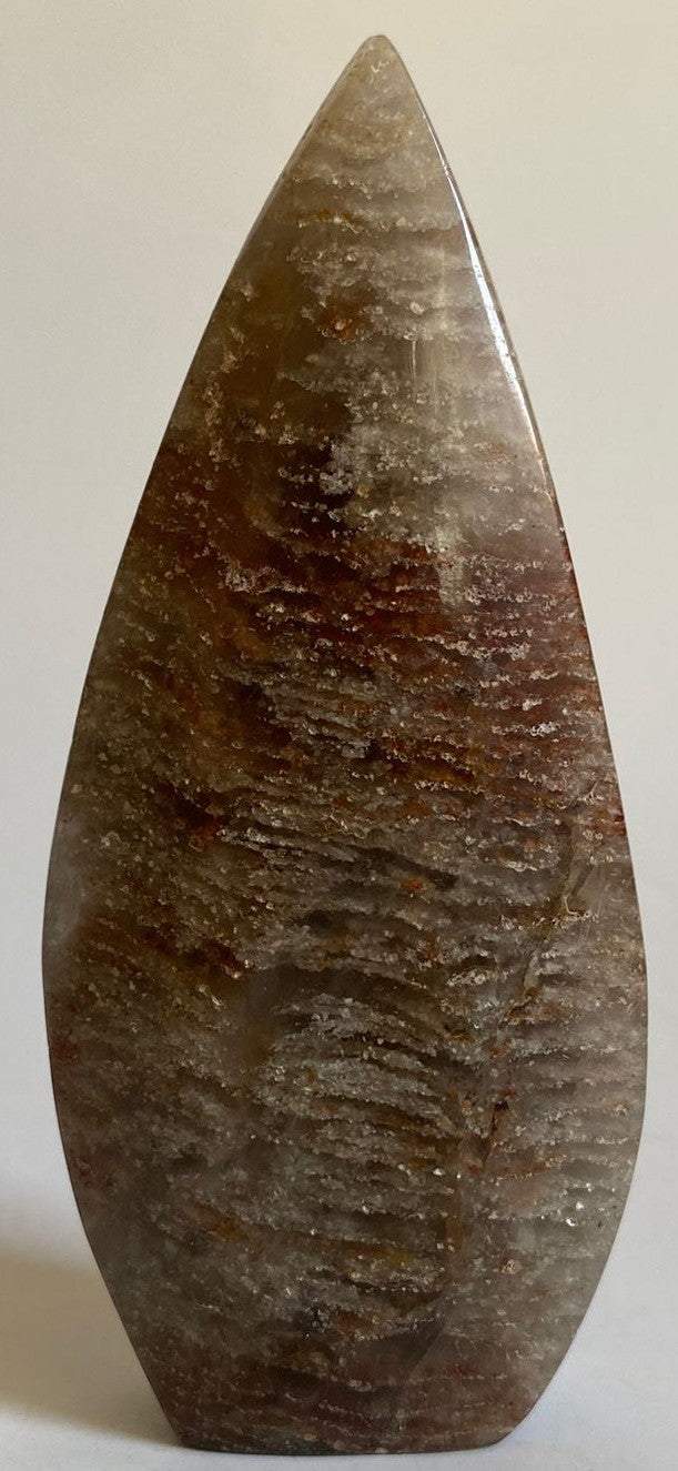 Sculptura din Cuart Thousand Layers de 9.9 cm, piatră semiprețioasă naturală