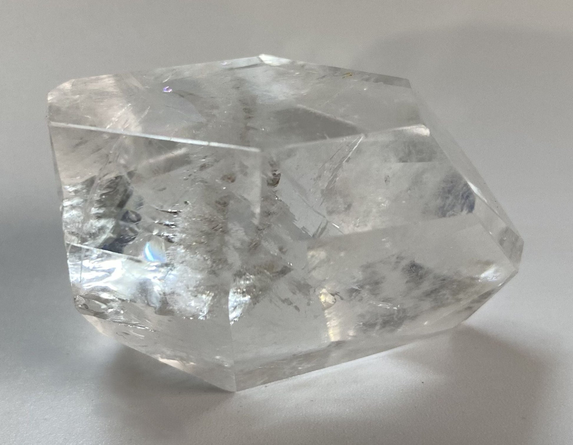 Cuart Transparent poligonal de 5.2cm Cristal de Stanca transparent