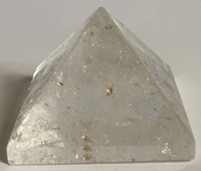 Piramida din Cuart Transparent de 4.2 cm, cristal de stanca natural, piatra semipretioasa