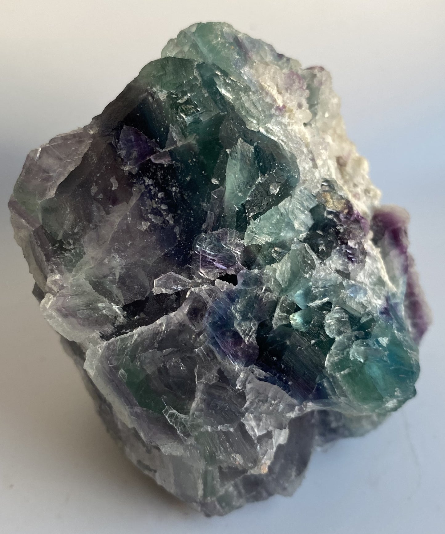 Fluorit Rainbow (Curcubeu) - Piatra bruta