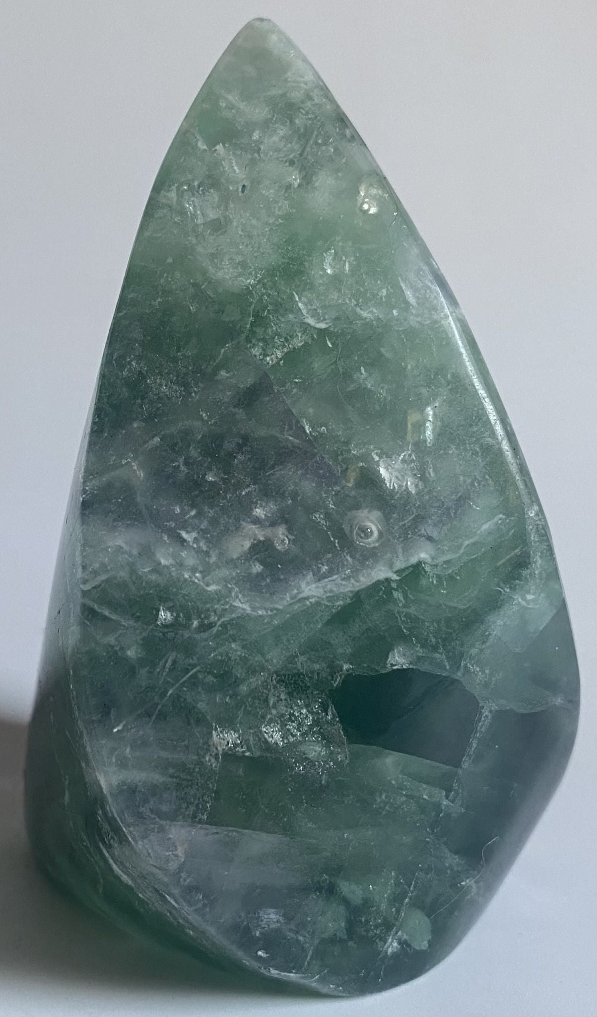 Fluorit Rainbow (Curcubeu) - Sculptura 10.5cm - Pietre Semipretioase Naturale