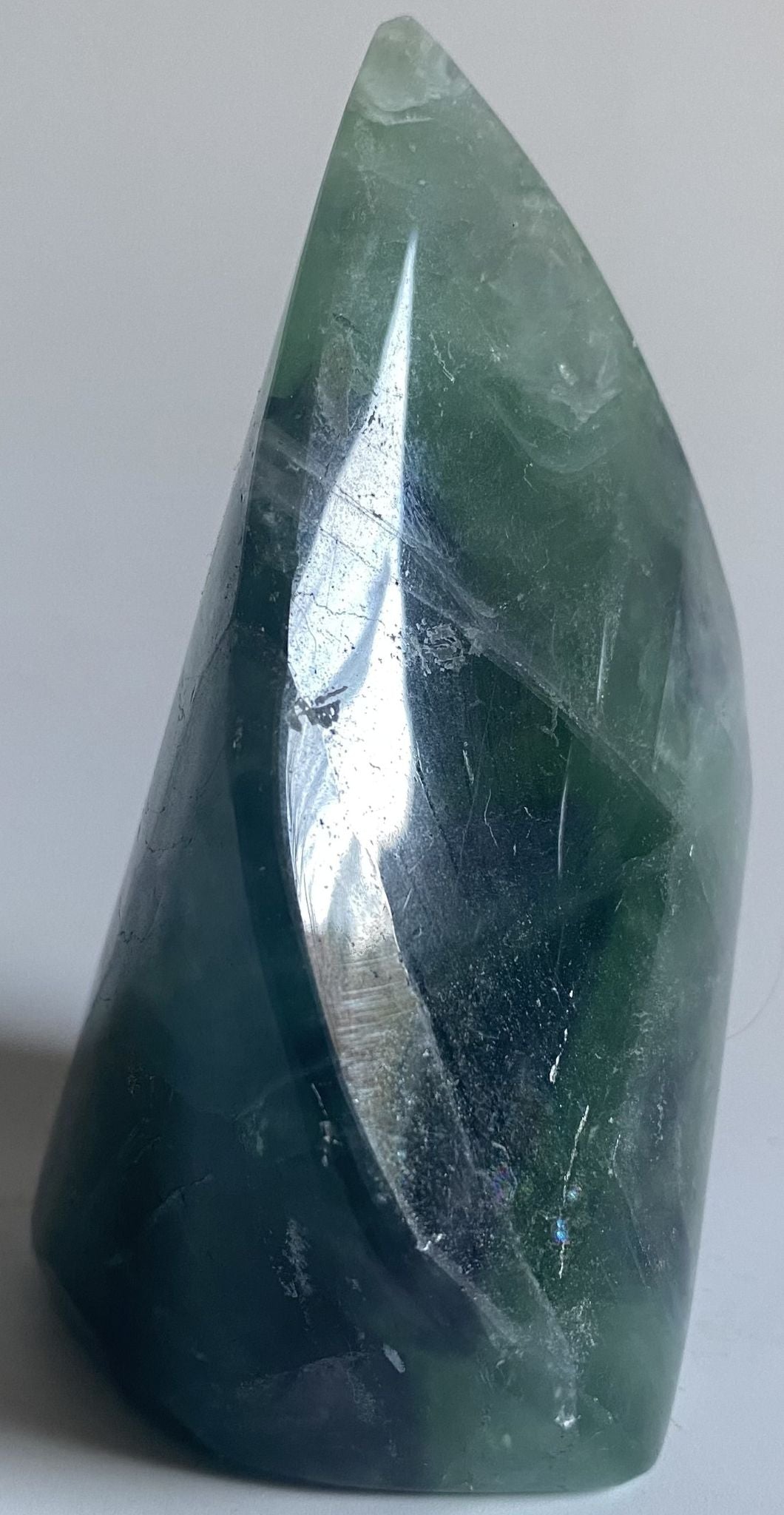 Fluorit Rainbow (Curcubeu) - Sculptura 10.5cm - Pietre Semipretioase Naturale