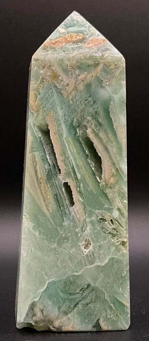 Fluorit Verde - Obelisc piatra semipretioasa