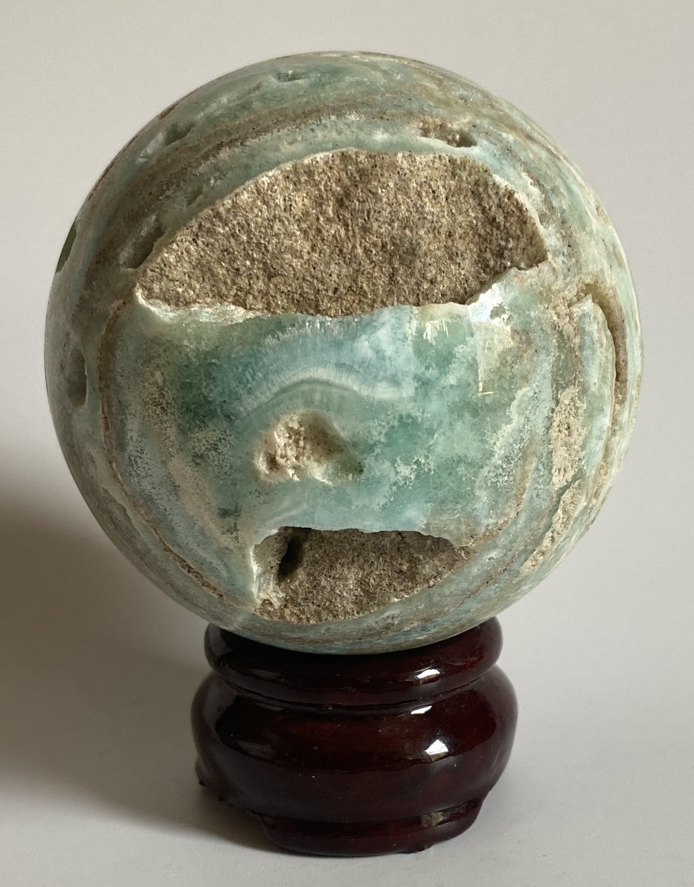 Hemimorfit - Sfera 6.8cm - Pietre Semipretioase Naturale