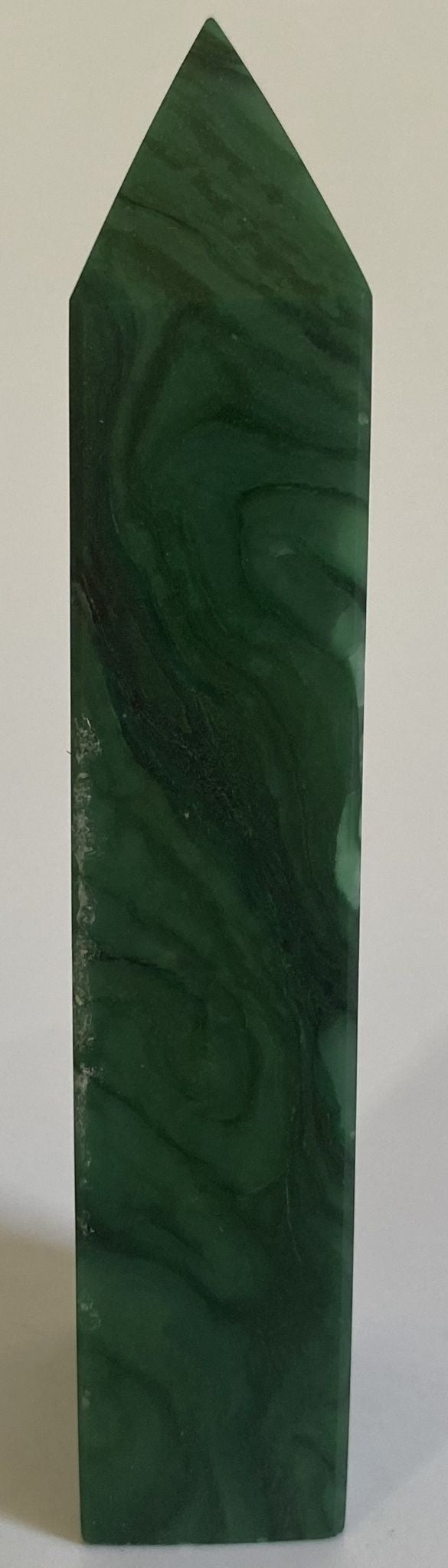Jasp Argentine - Obelisc 10.7cm - Pietre Semipretioase Naturale