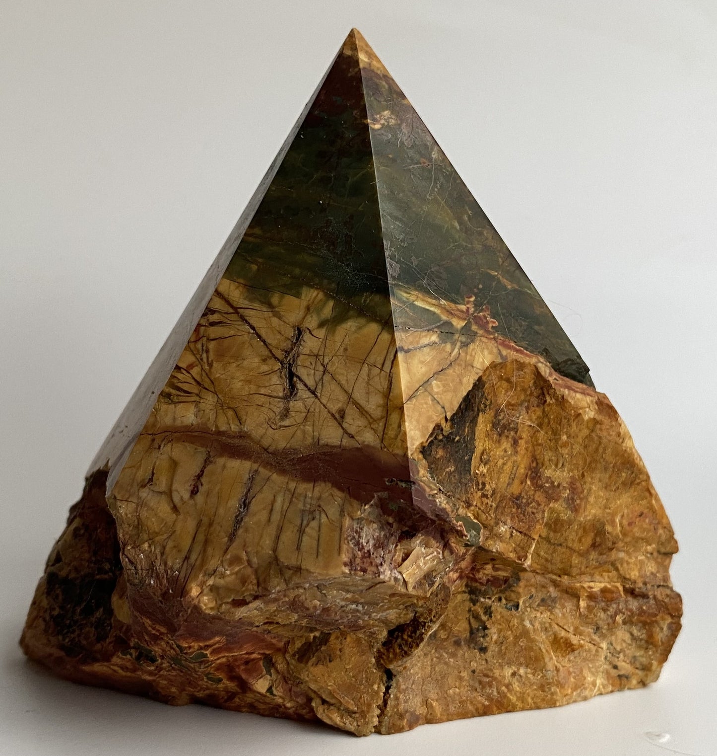 Jasp Creek - Varf polisat piatra semipretioasa