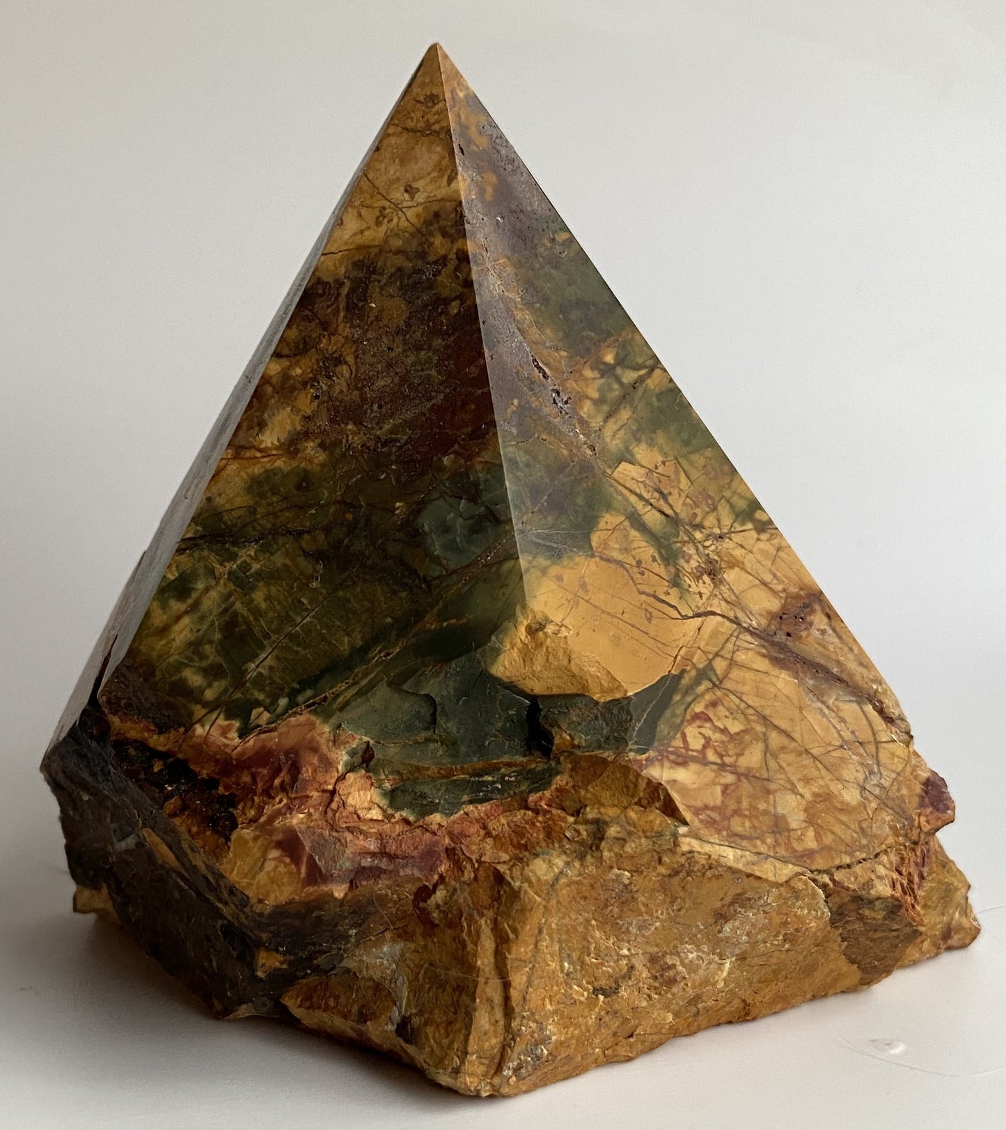 Jasp Creek - Varf polisat piatra semipretioasa