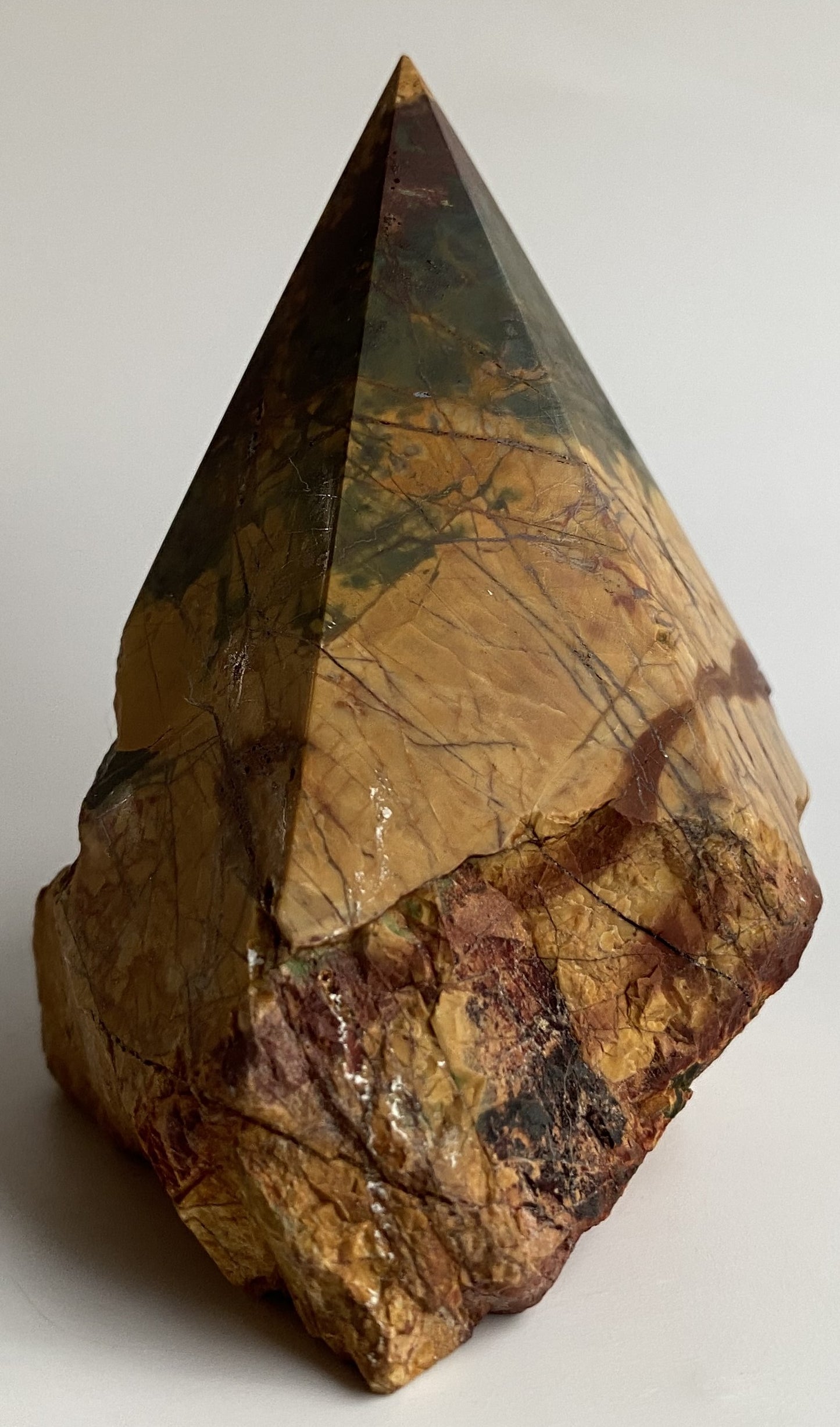 Jasp Creek - Varf polisat piatra semipretioasa