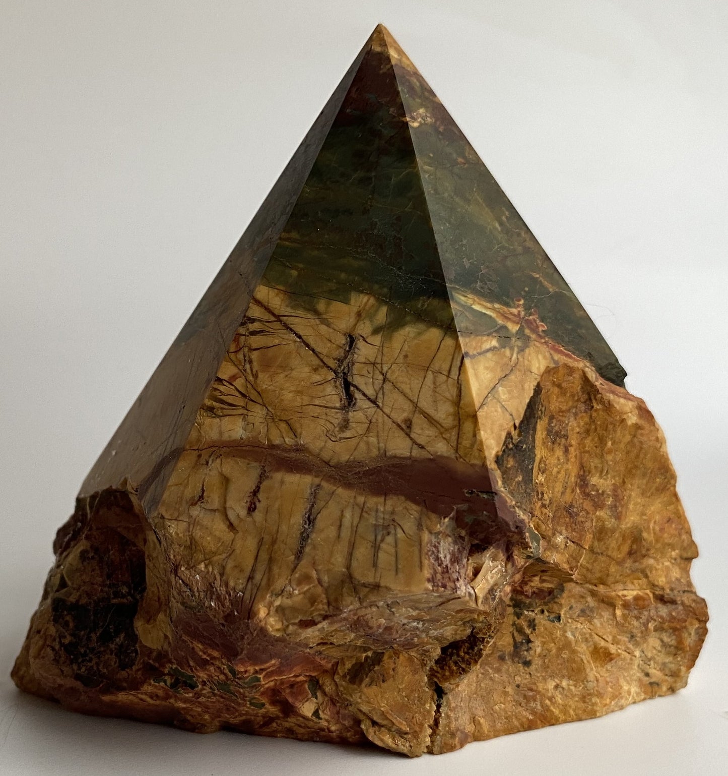 Jasp Creek - Varf polisat piatra semipretioasa