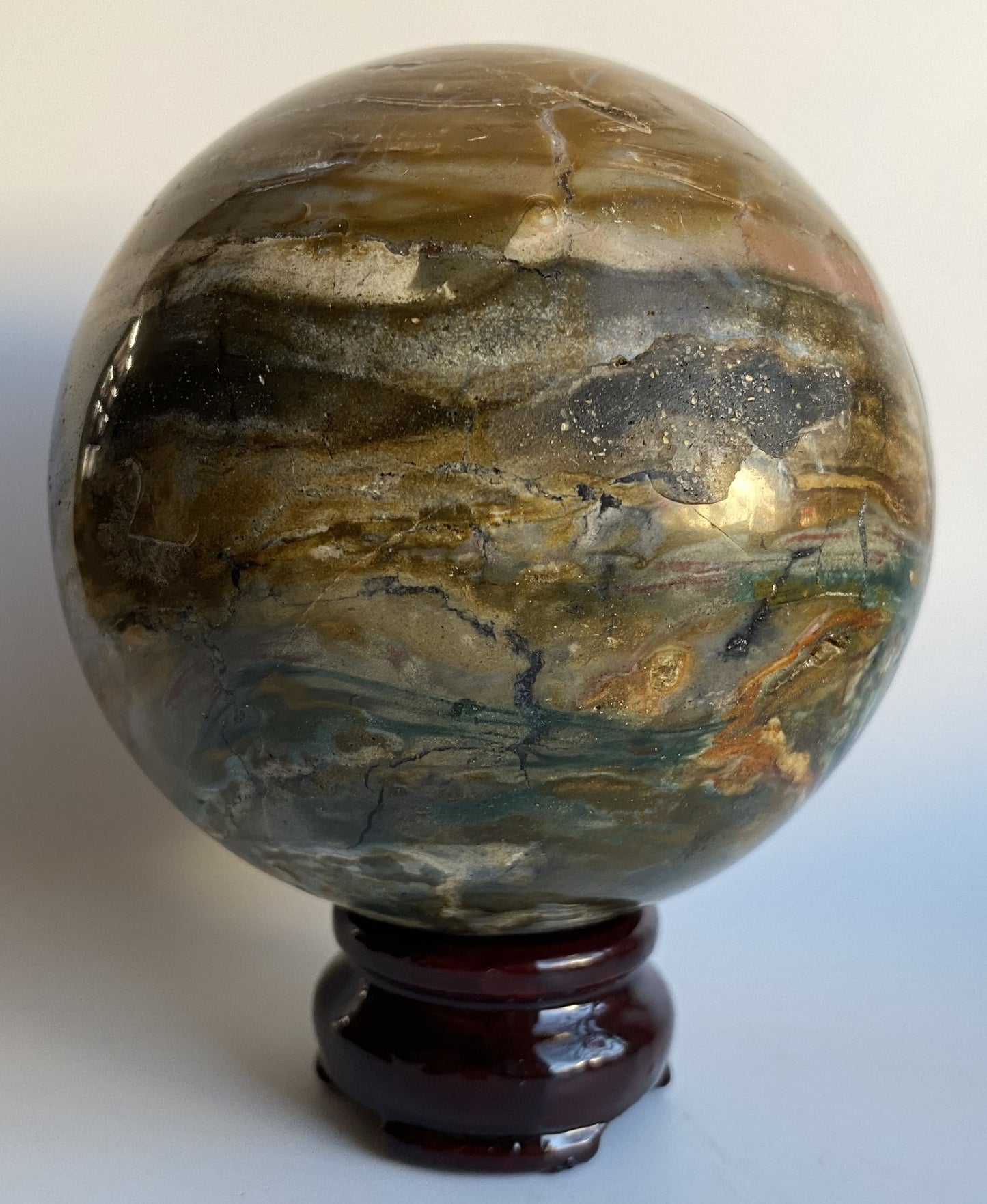 Jasp Oceanic - Sfera piatra semipretioasa