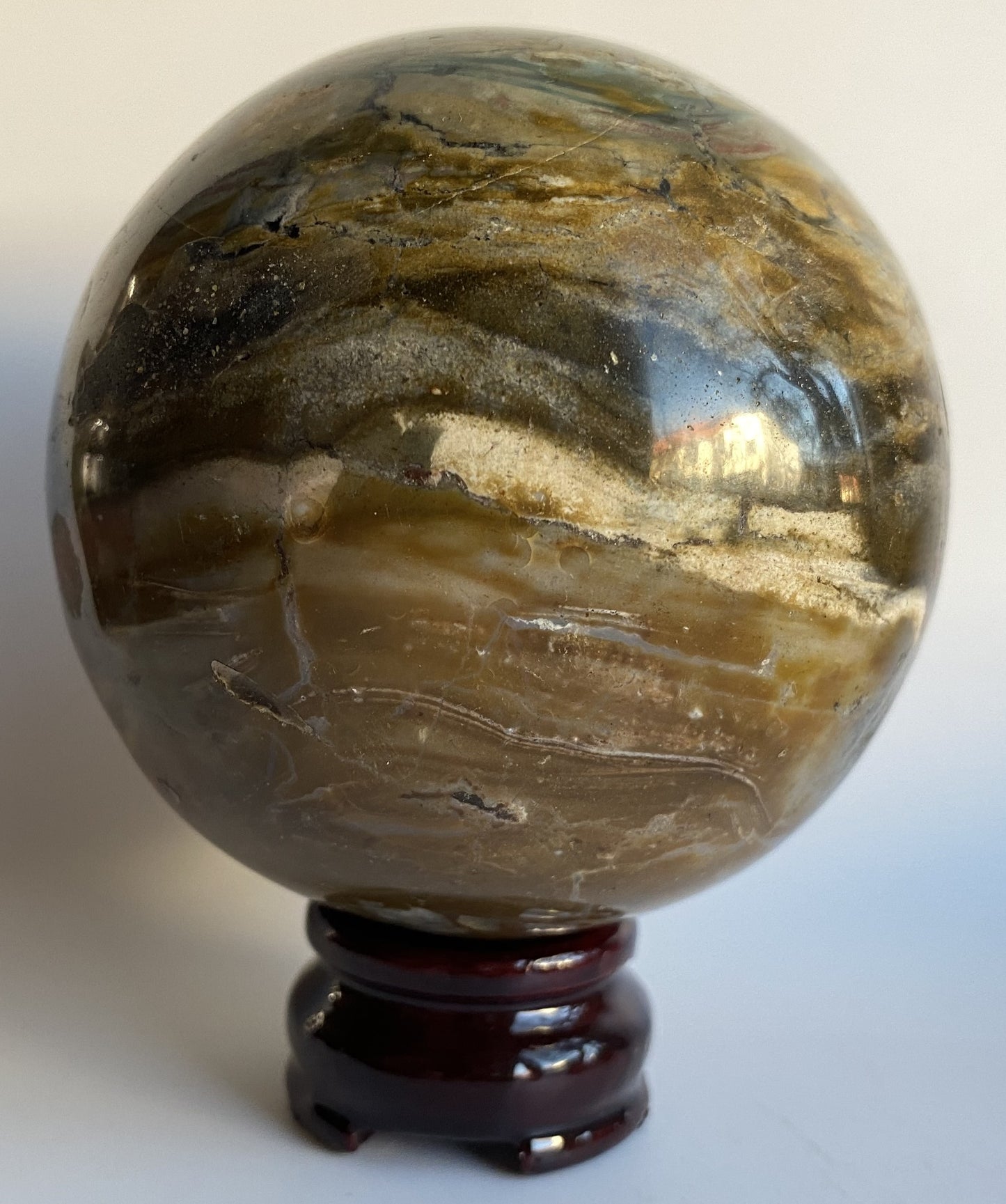Jasp Oceanic - Sfera piatra semipretioasa