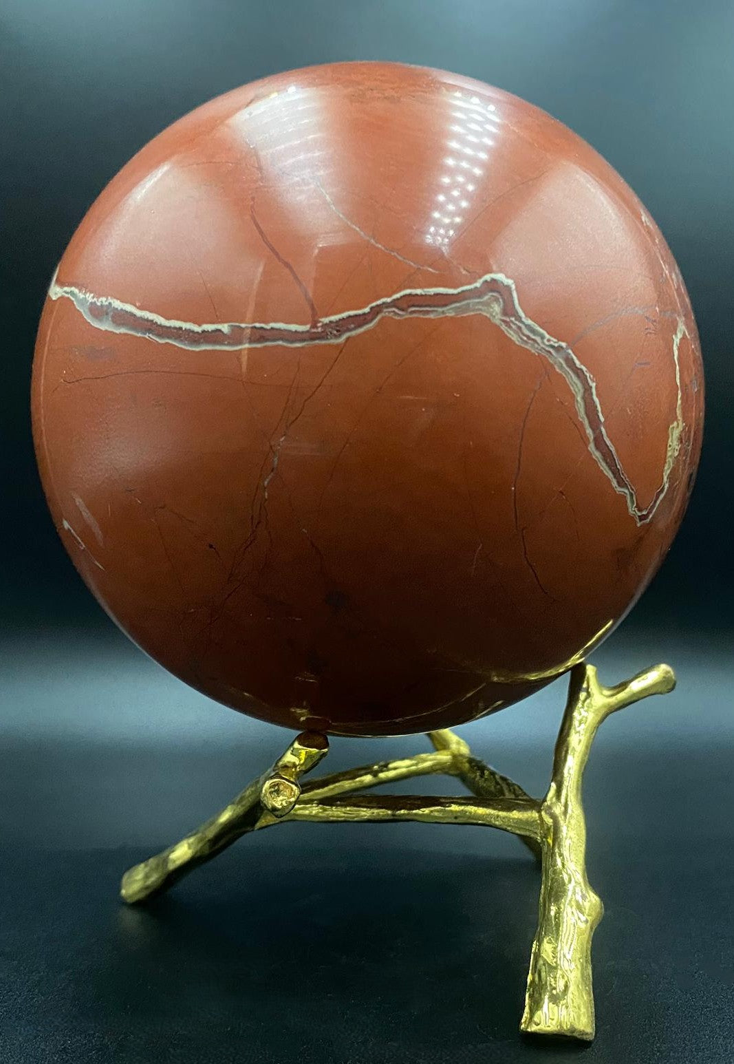 Jasp Rosu - Sfera piatra semipretioasa