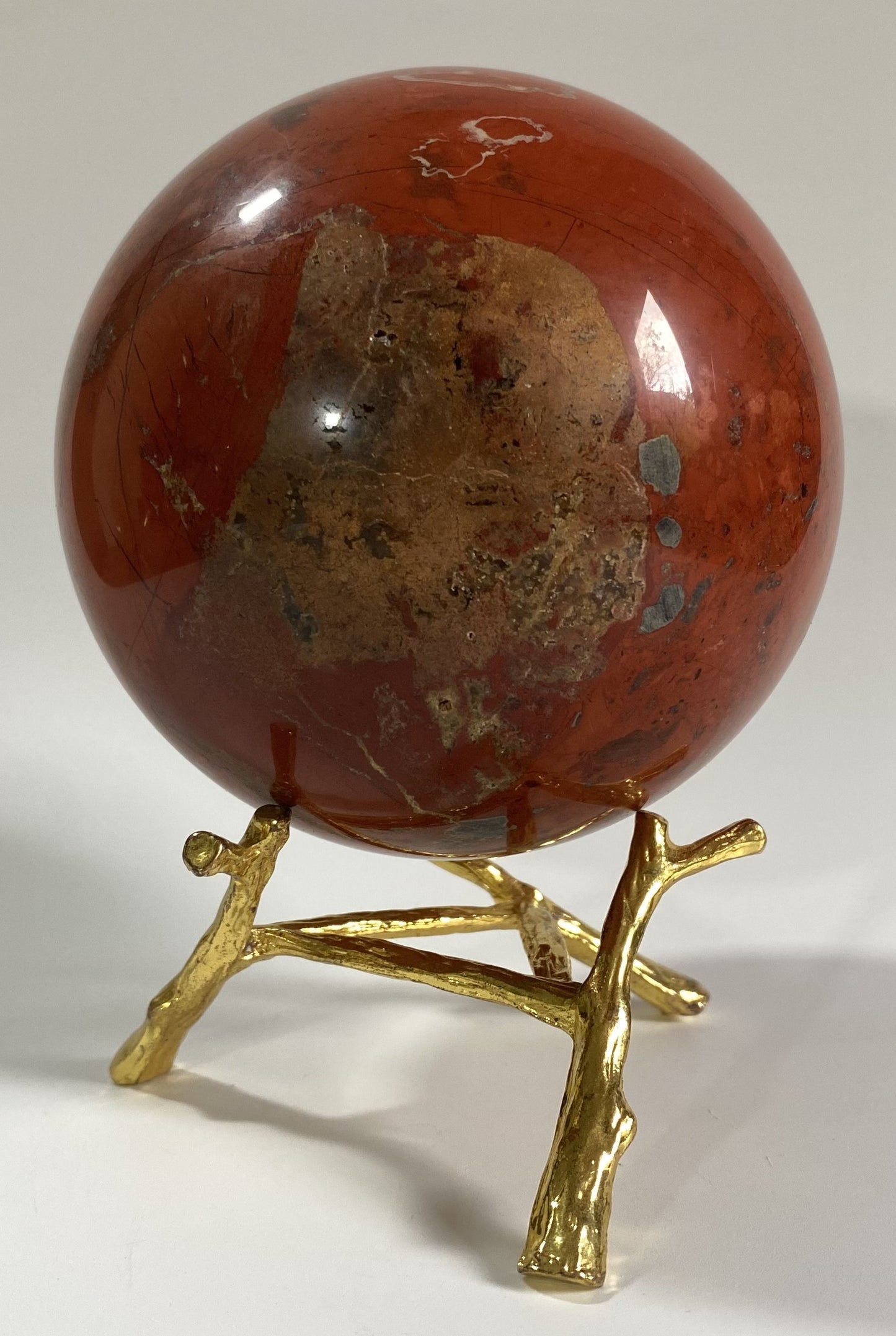 Jasp Rosu - Sfera piatra semipretioasa