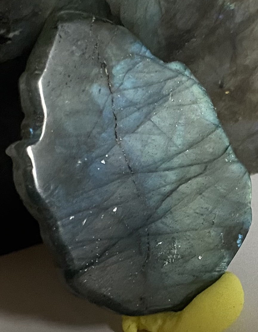 Labradorit - Masca Venetiana 4.6cm - Decoratiune Piatra Semipretioasa