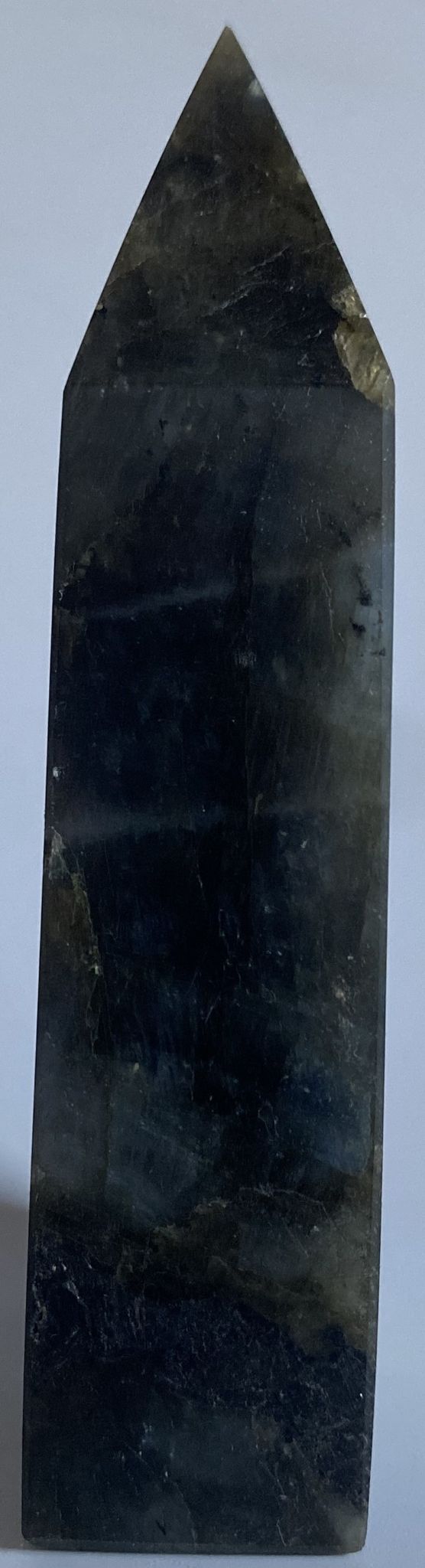 Labradorit - Obelisc 10.2cm - Cristale Vindecatoare Naturale