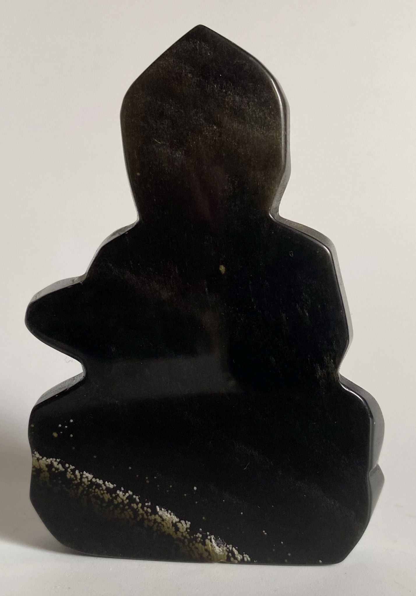 Obsidian Auriu - Sculptura Ganesha - Decoratiune Piatra Semipretioasa