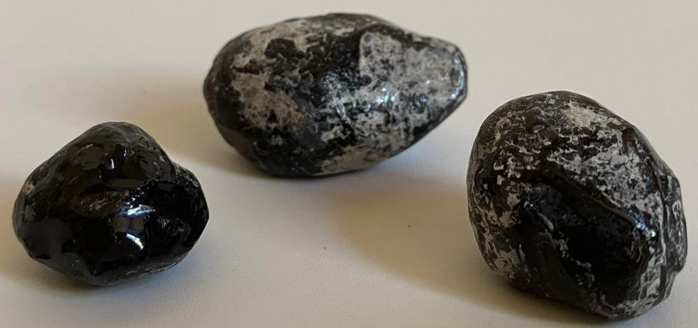 Obsidian Lacrima Apasului - Set Pietre Brute - Pietre Semipretioase Naturale