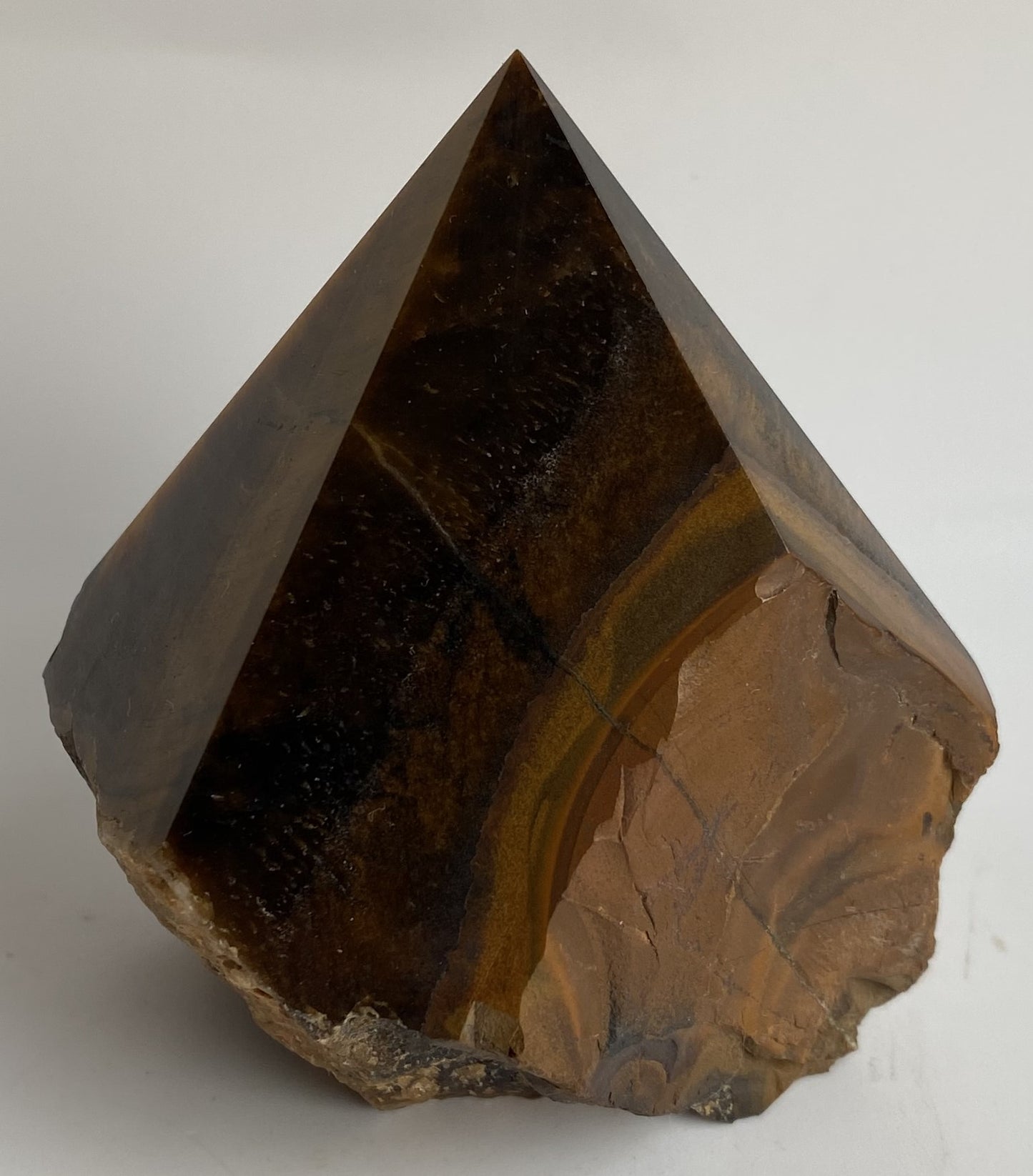 Ochi de Tigru - Varf polisat piatra semipretioasa