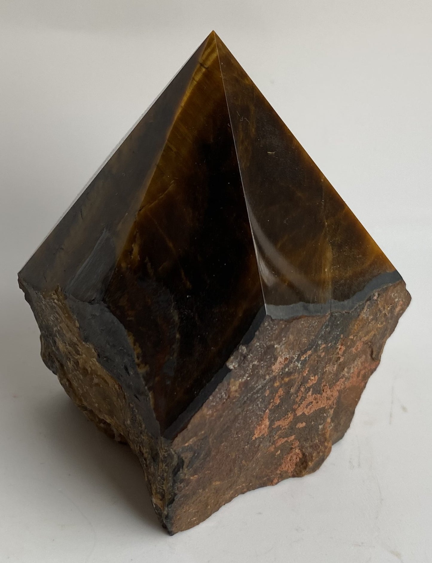 Ochi de Tigru - Varf polisat piatra semipretioasa