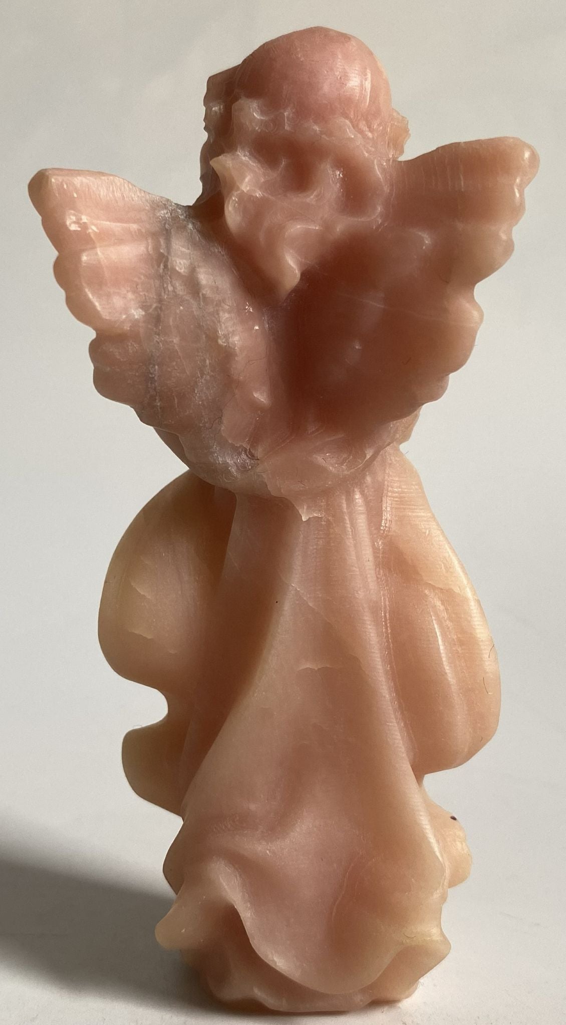 Opal Roz - Inger 10cm - Decoratiune Piatra Semipretioasa