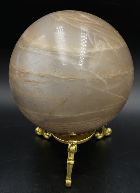 Piatra Lunii Piersica - Sfera piatra semipretioasa
