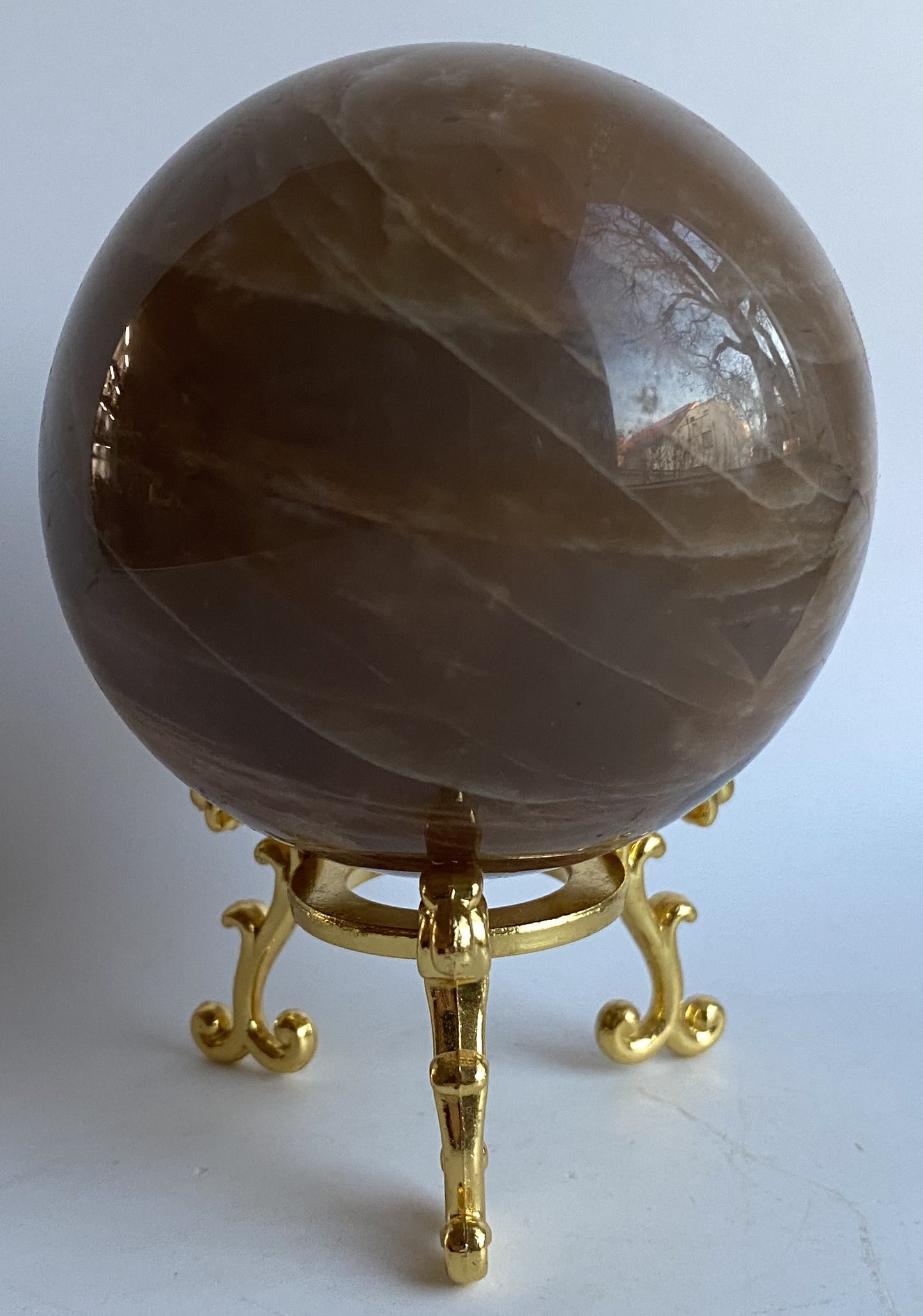 Piatra Lunii Piersica - Sfera piatra semipretioasa
