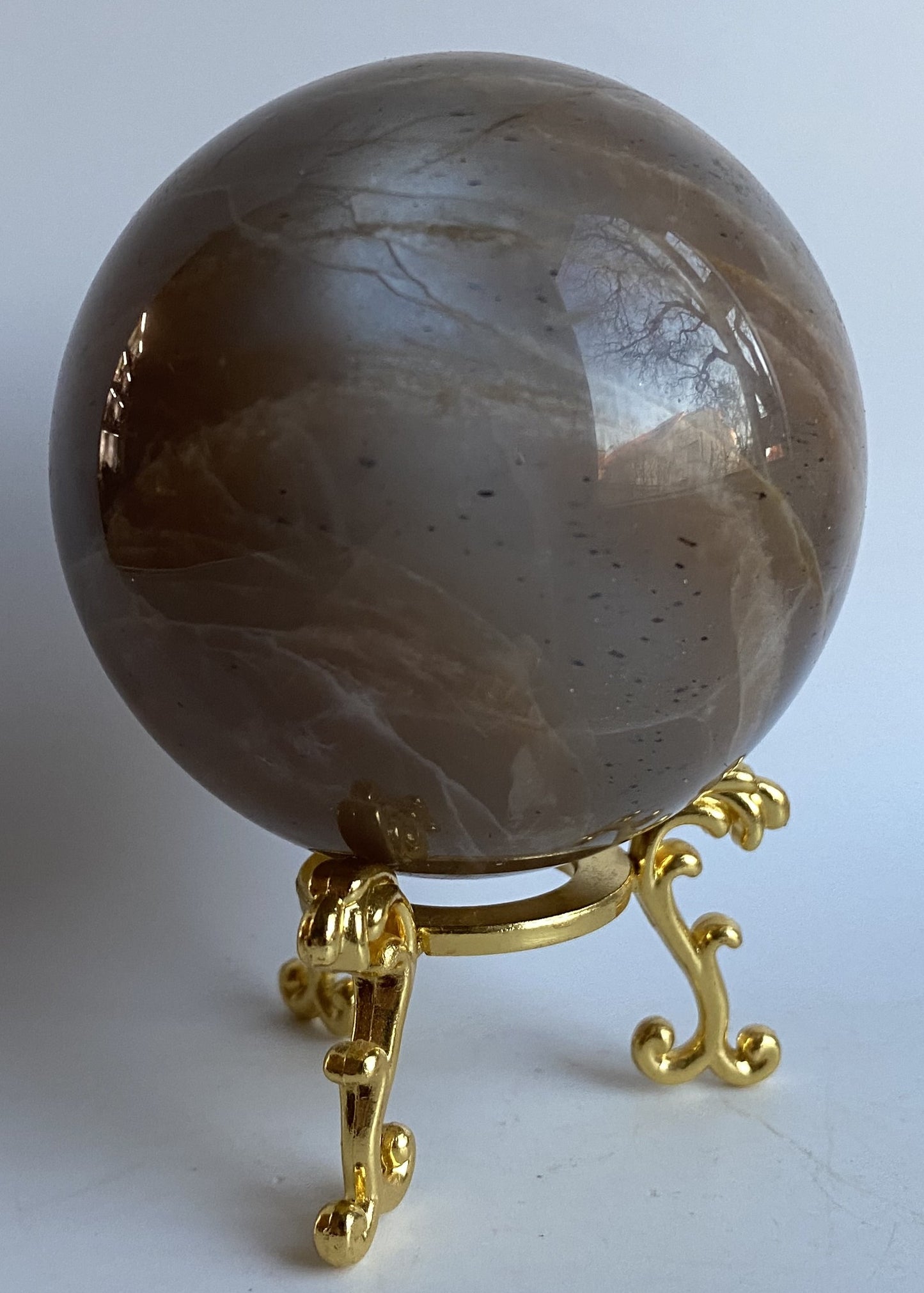 Piatra Lunii Piersica - Sfera piatra semipretioasa