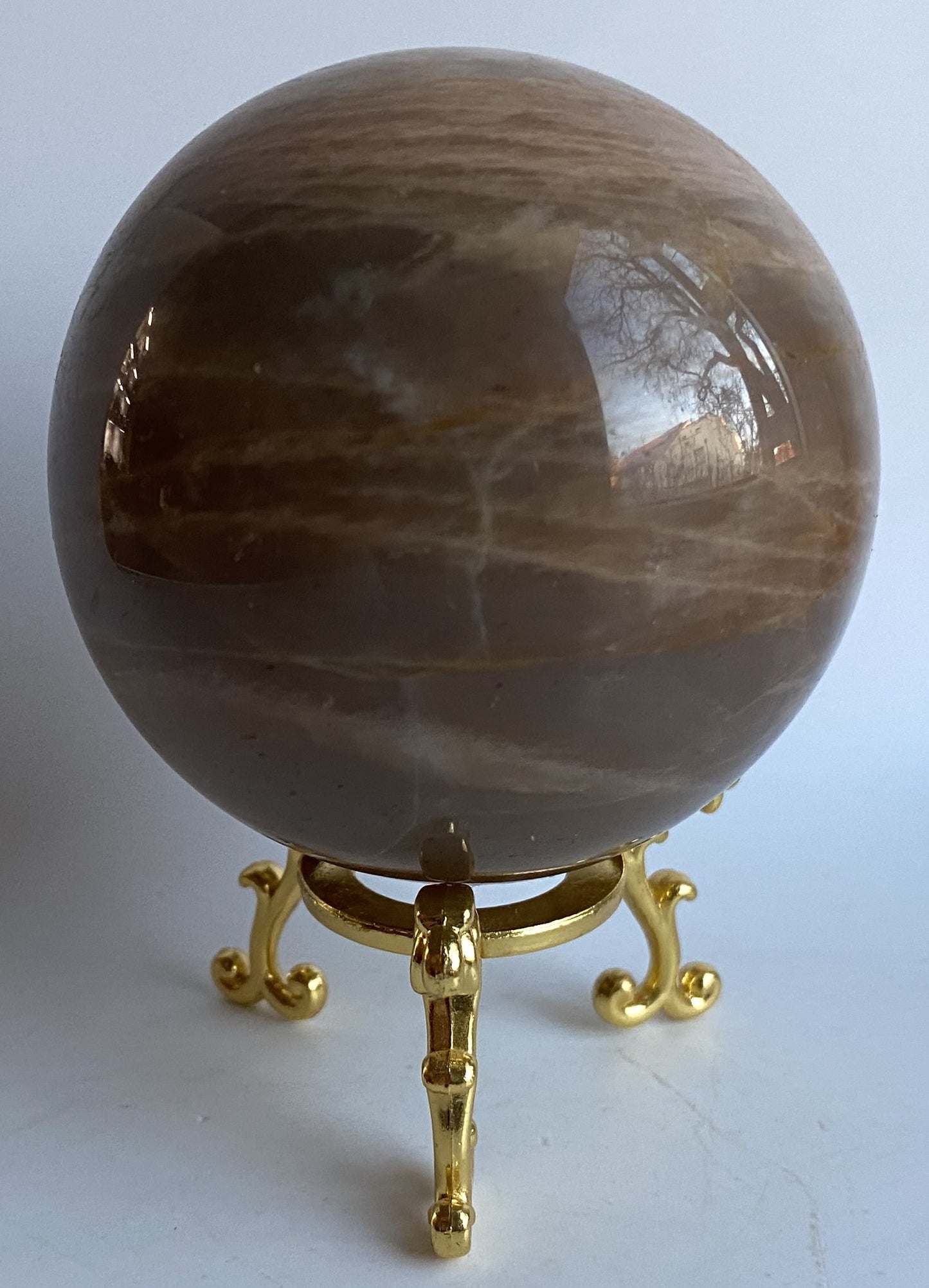 Piatra Lunii Piersica - Sfera piatra semipretioasa
