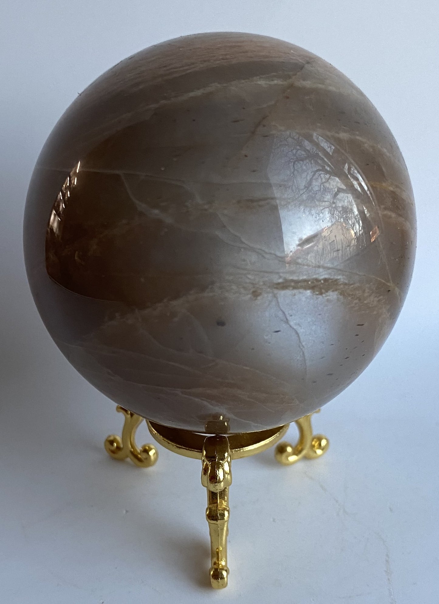 Piatra Lunii Piersica - Sfera piatra semipretioasa