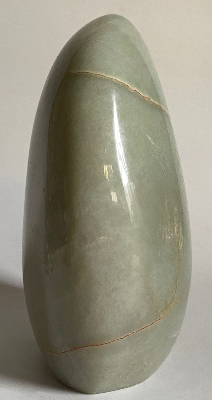 Piatra Lunii Verde - Sculptura 11.6cm - Pietre Semipretioase Naturale