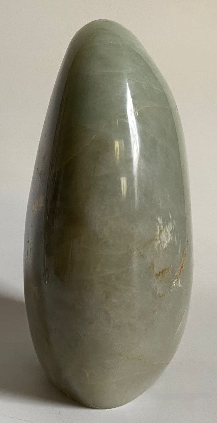 Piatra Lunii Verde - Sculptura 11.6cm - Pietre Semipretioase Naturale