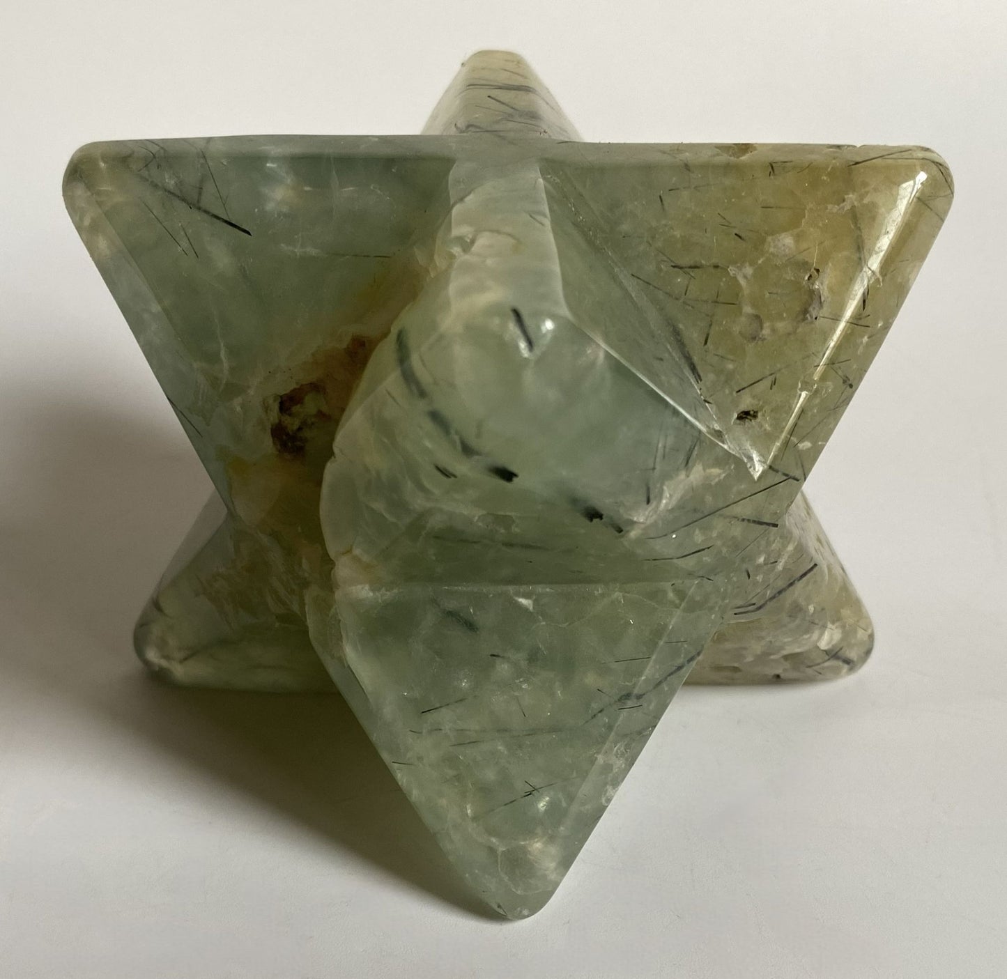 Prehnit - Merkaba 8.8cm - Pietre Semipretioase Naturale