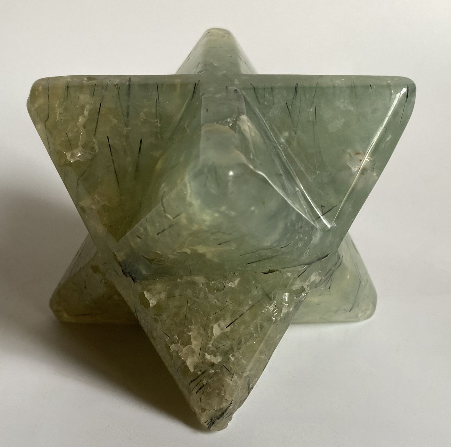 Prehnit - Merkaba 8.8cm - Pietre Semipretioase Naturale