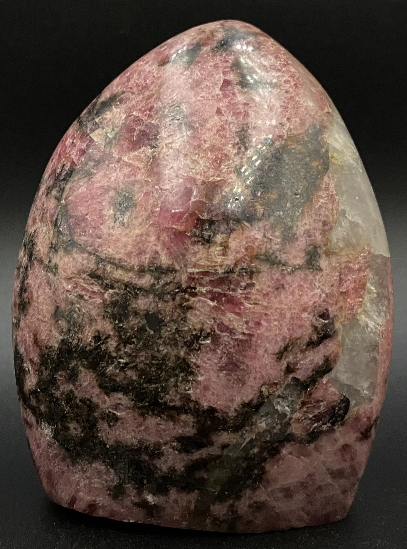 Rodonit - Sculptura piatra semipretioasa