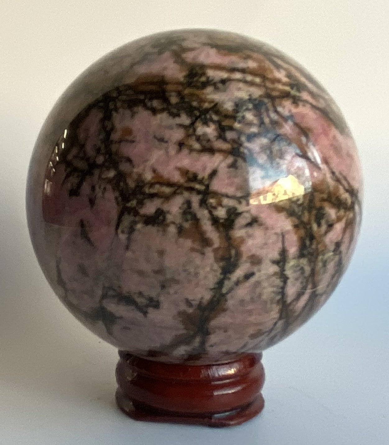 Rodonit - Sfera piatra semipretioasa