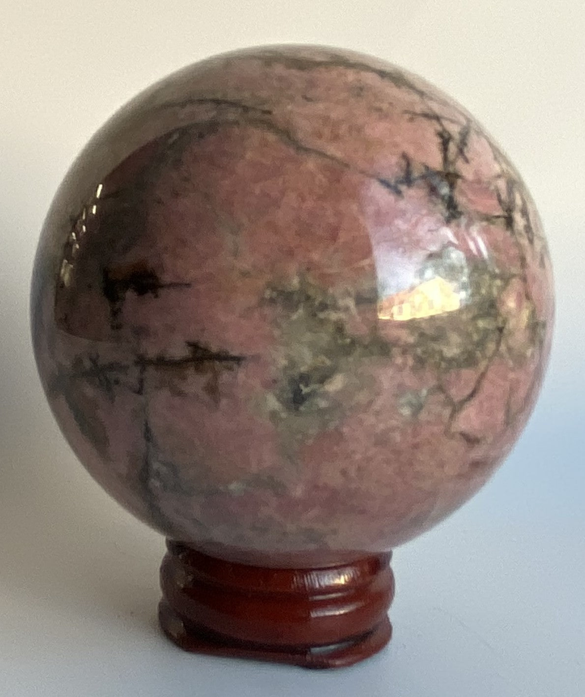 Rodonit - Sfera piatra semipretioasa