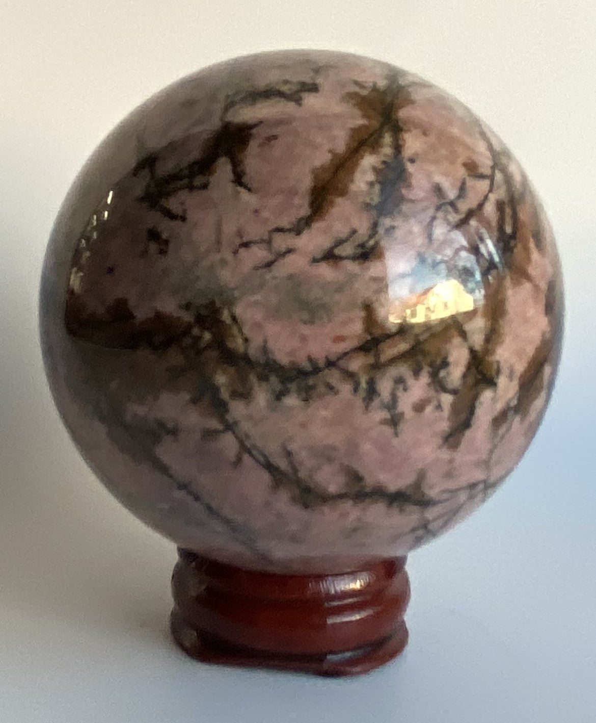 Rodonit - Sfera piatra semipretioasa