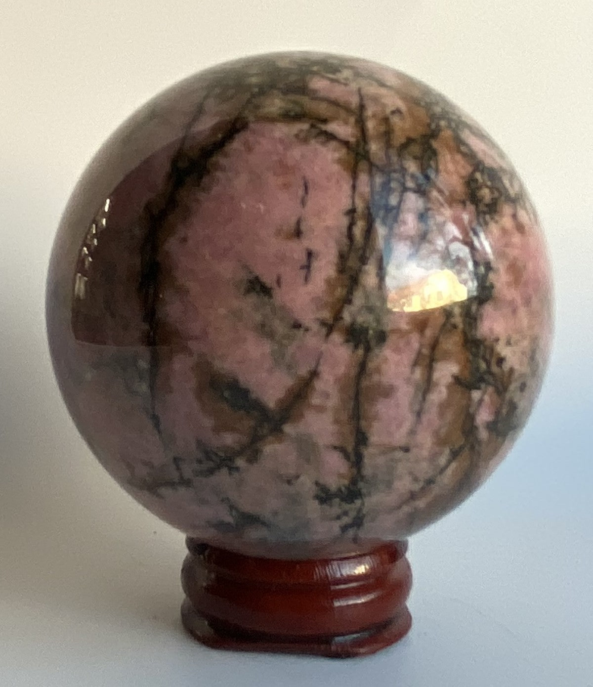 Rodonit - Sfera piatra semipretioasa