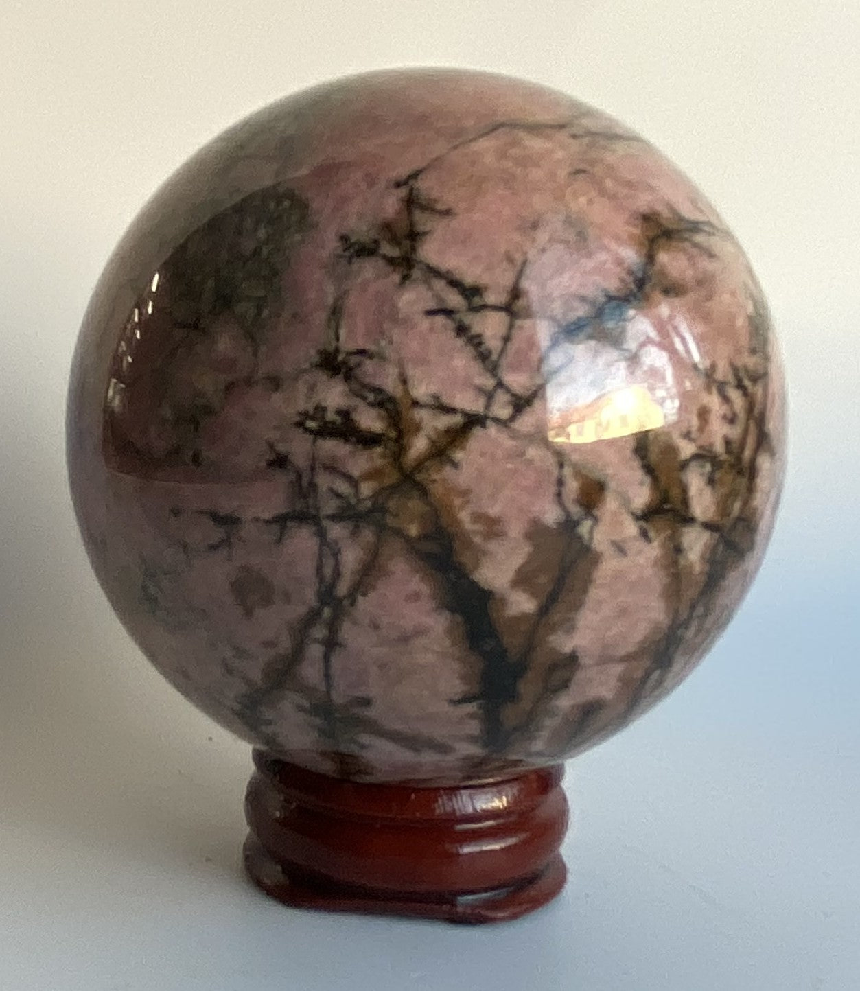 Rodonit - Sfera piatra semipretioasa