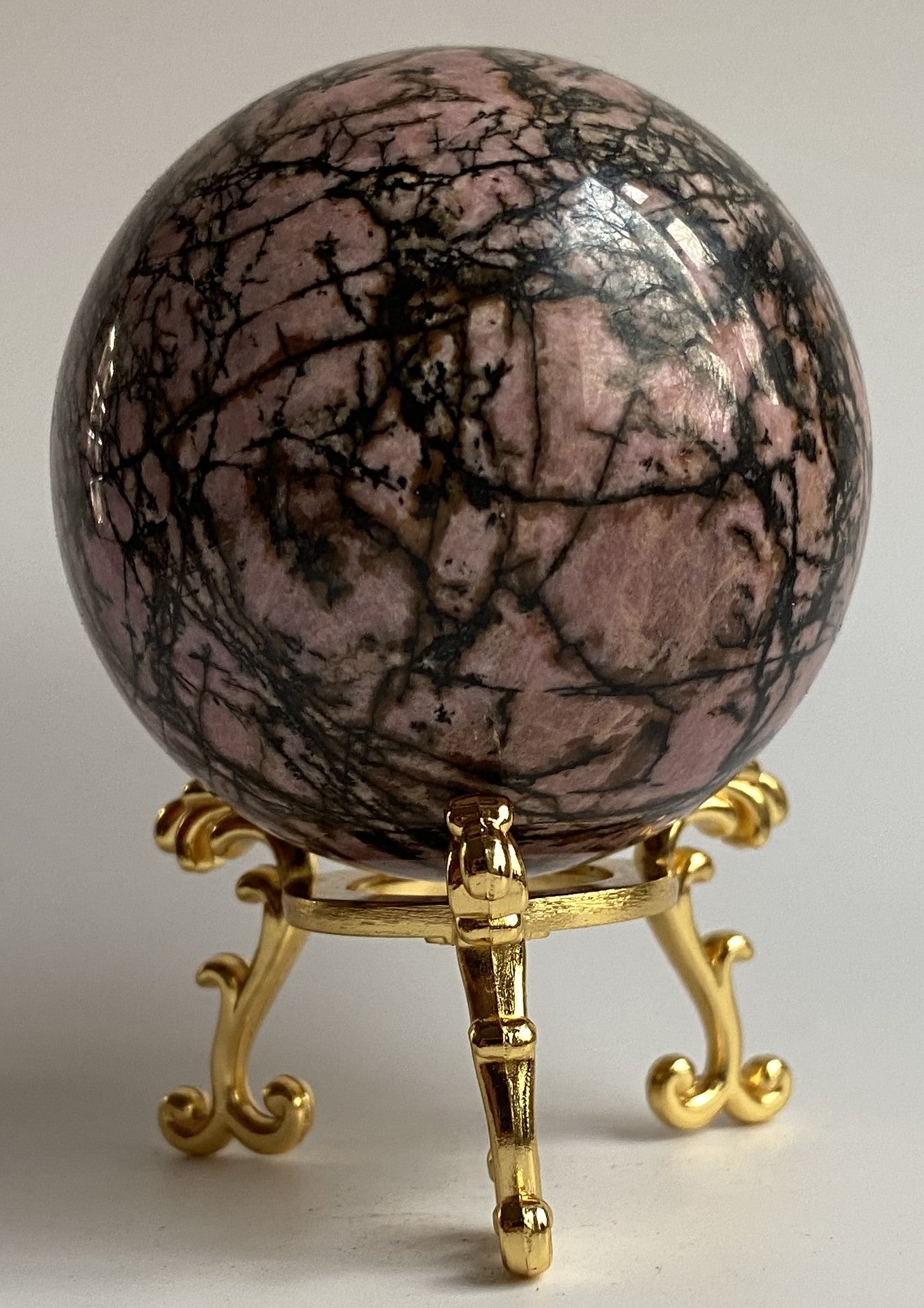 Rodonit - Sfera piatra semipretioasa