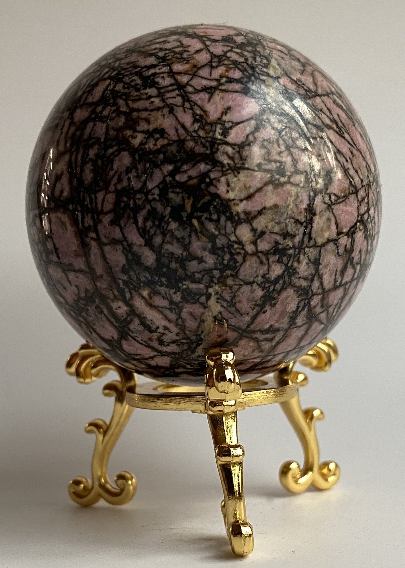 Rodonit - Sfera piatra semipretioasa