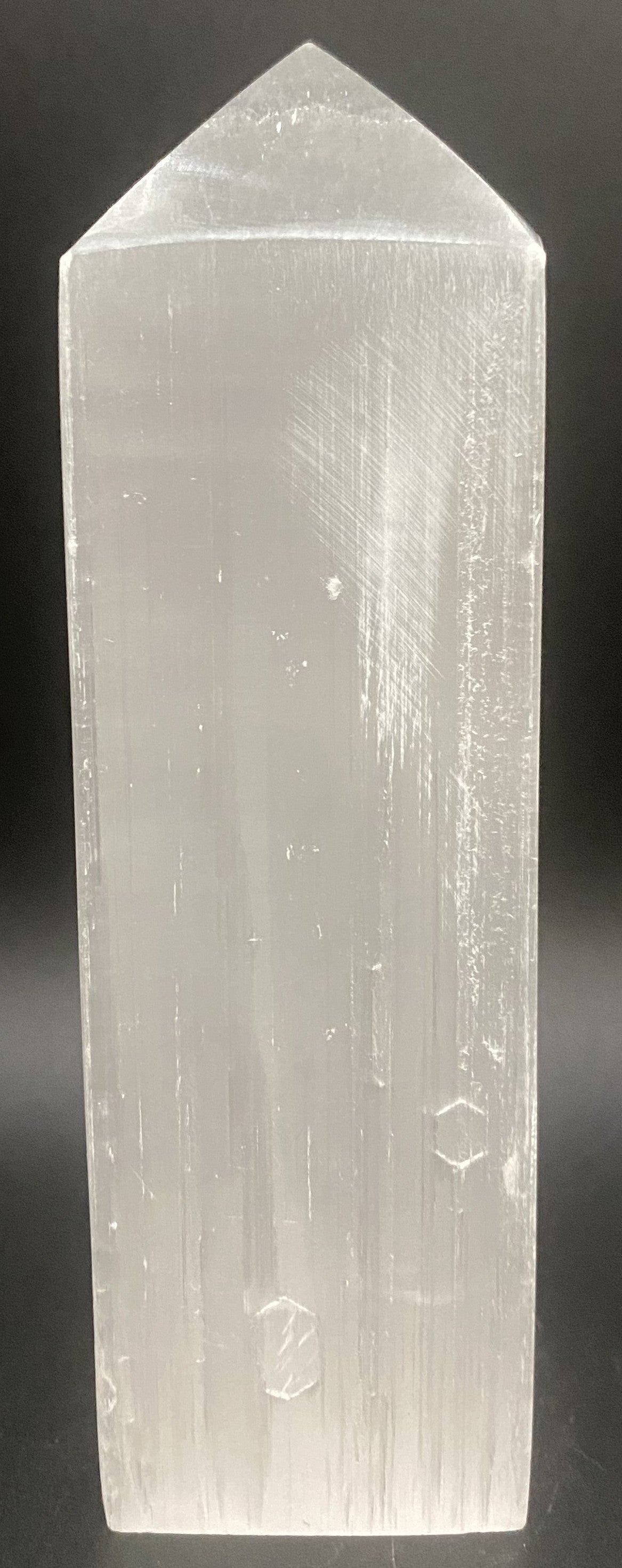 Selenit - Obelisc piatra semipretioasa