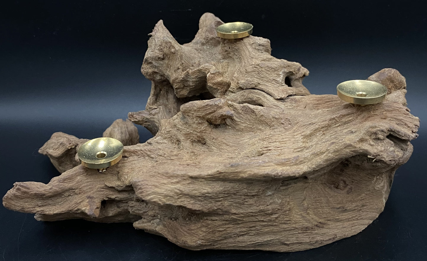 Lemn natural (Driftwood) - Suport 3 sfere